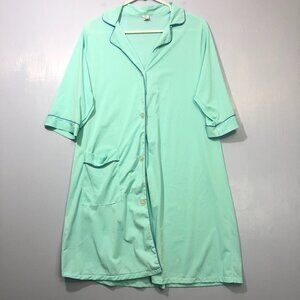 Vintage Button Front Sleep Shirt